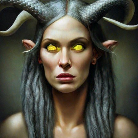 Ведьма с рогами
