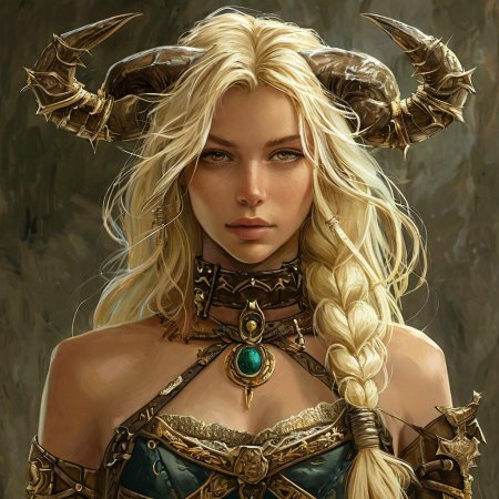 Эльфийка блондинка