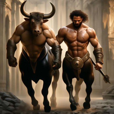 Кентавр и минотавр