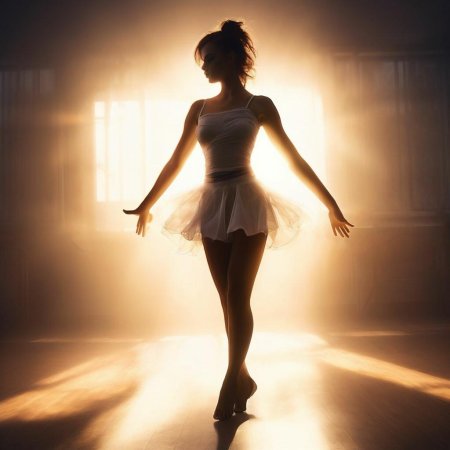 Танцующая девушка