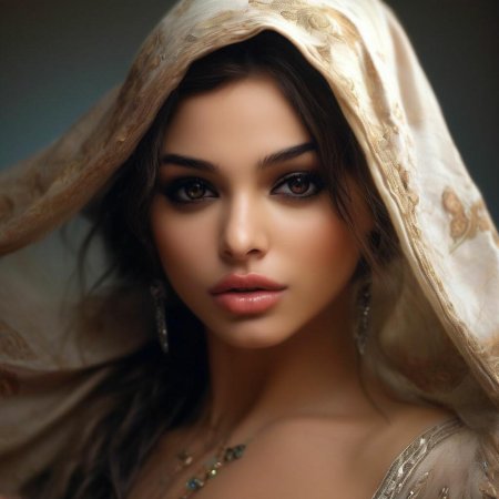 Арабская внешность девушки