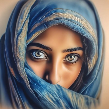 Арабские девушки в хиджабе