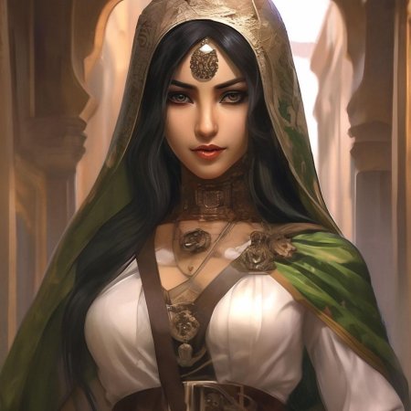 Девушка арабская