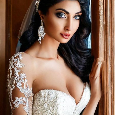 Индийский свадебный макияж