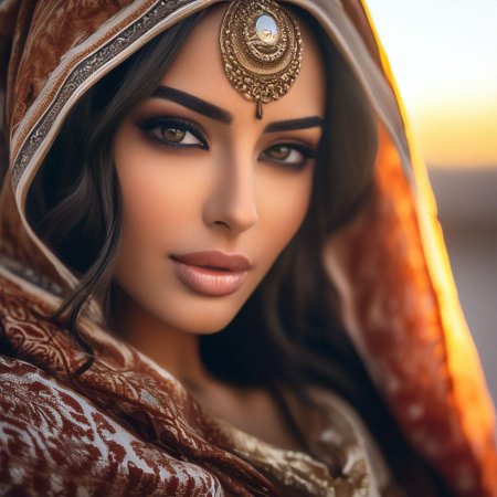 Красивая арабская девушка