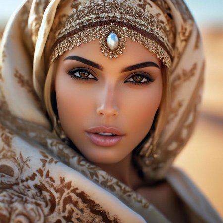 Красивая арабская девушка