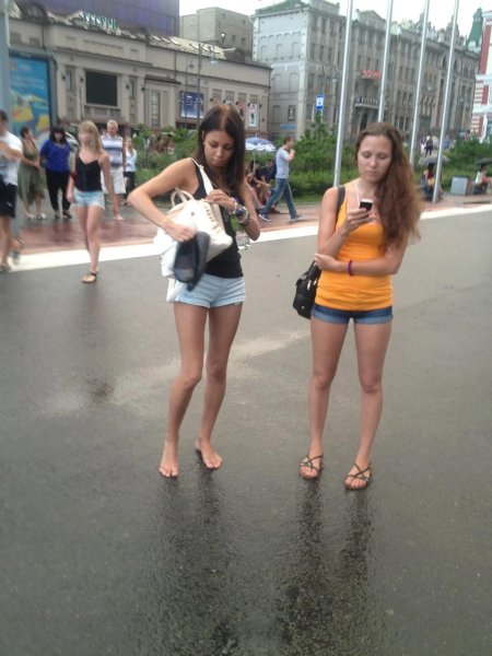 Маргарита босиком барефут ВДНХ