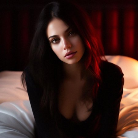 Девушка брюнетка