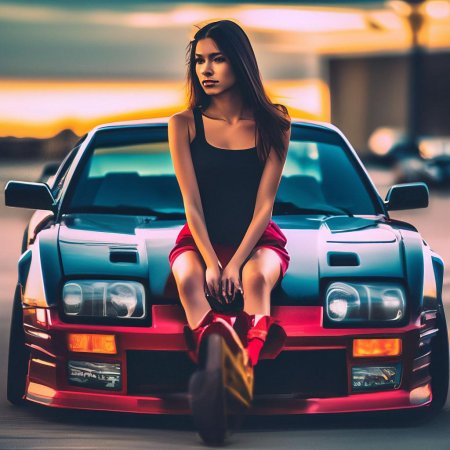 Девушки машины