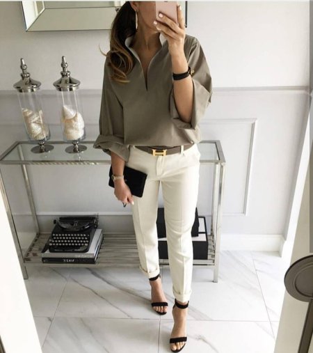 Стильный деловой образ