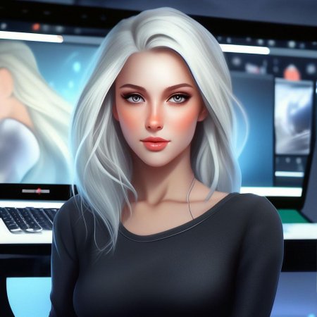 Девушка со светлыми волосами