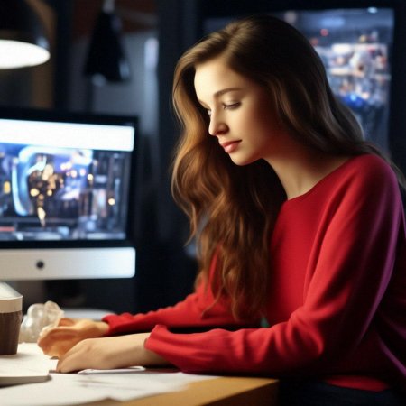 Очень красивая девушка