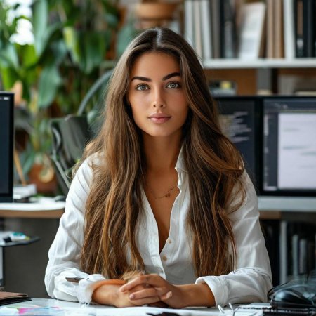 Красивая девушка