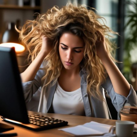 Кудрявая девушка