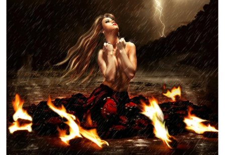 Марко Мелграти ведьма на костре