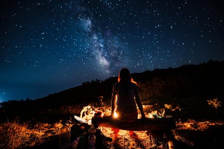 Ночь костер