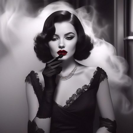 Нуар стиль женщины