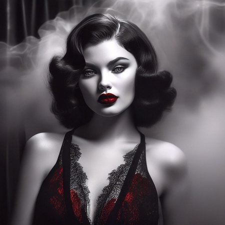 Девушки в стиле нуар