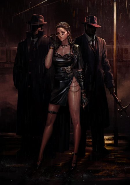 Девушка мафиози