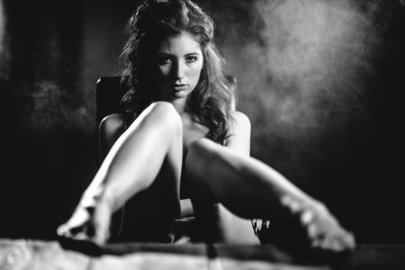 Фотосессии девушек в студии