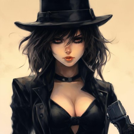 Девушка мафиози арт
