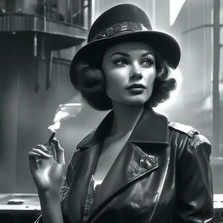 Стиль нуар в одежде