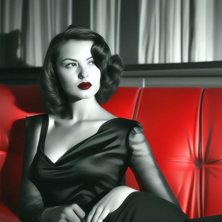 Девушки в стиле нуар