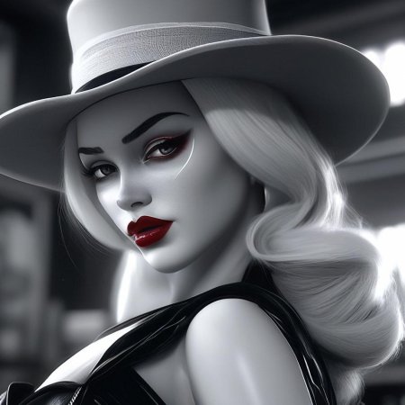 Девушка в шляпе