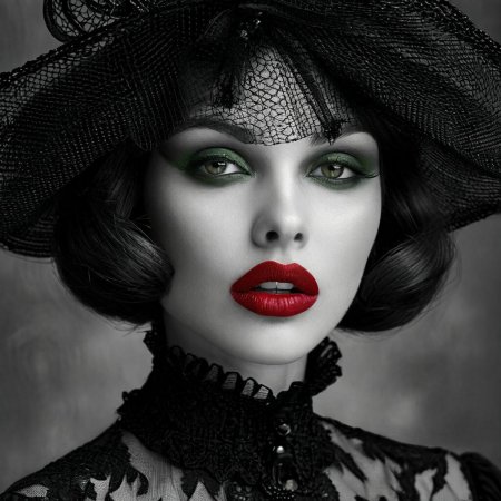 Девушка с красивой