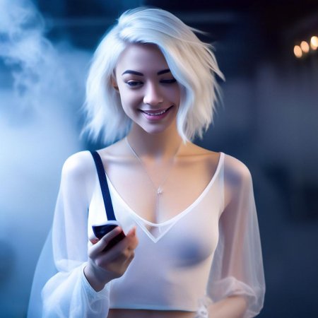 Белые волосы