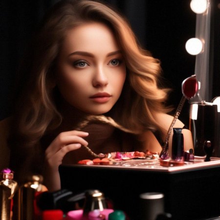 Макияж девушка