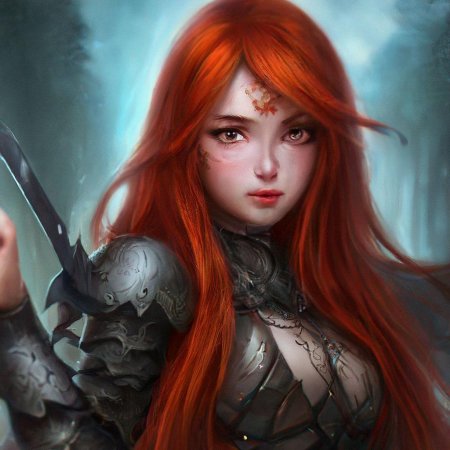 Девушки рыжие