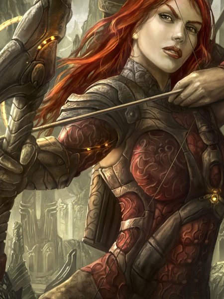 Рыжая воительница