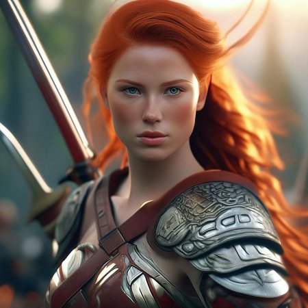 Рыжая валькирия