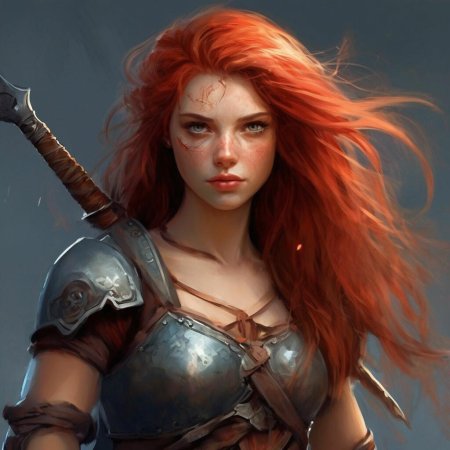 Рыжая эльфийка