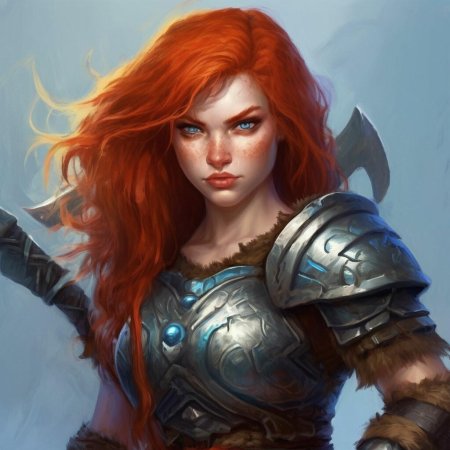 Дворф девушка