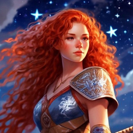 Девушка кудрявая