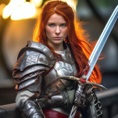 Рыцарь девушка