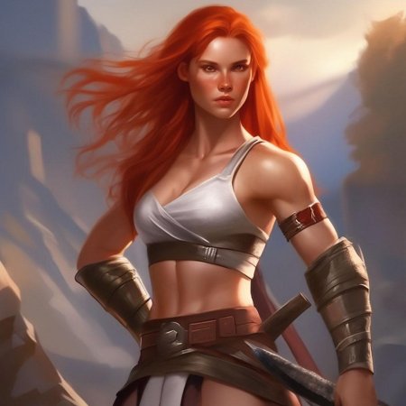 Рыжая воительница