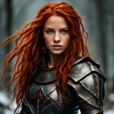 Девушка рыцарей