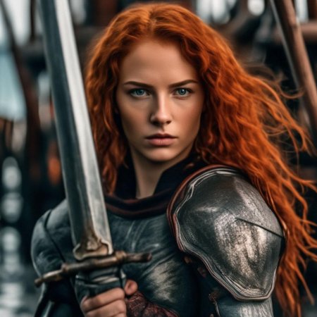 Девушка в доспехах