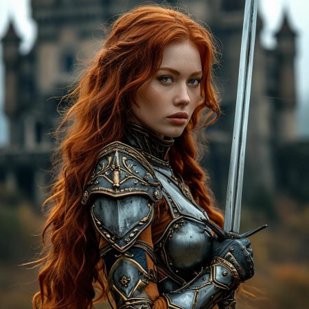 Девушки воины