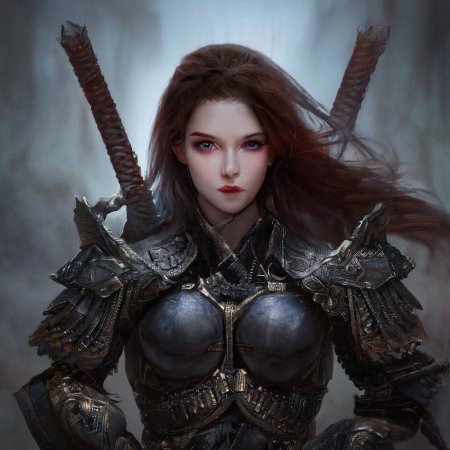 Девушка воин фэнтези