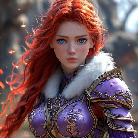 Женщина в доспехах