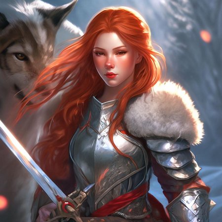 Девушки в доспехах