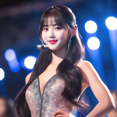 Красивая кореянка