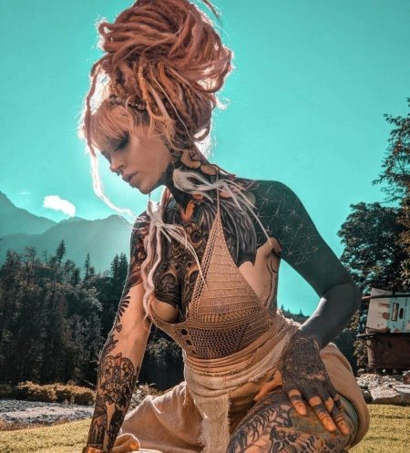 Татуированные модели