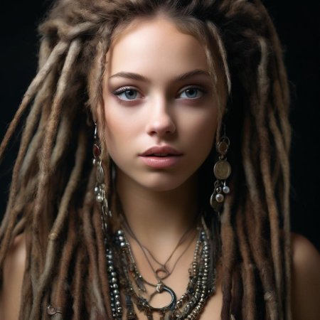 Прическа дреды