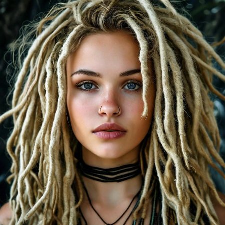 Цветные дреды