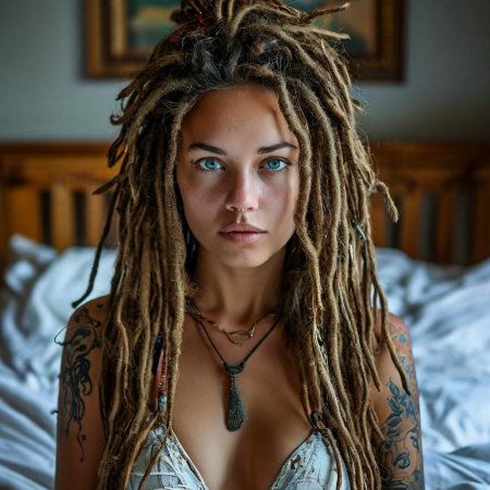 Длинные дреды